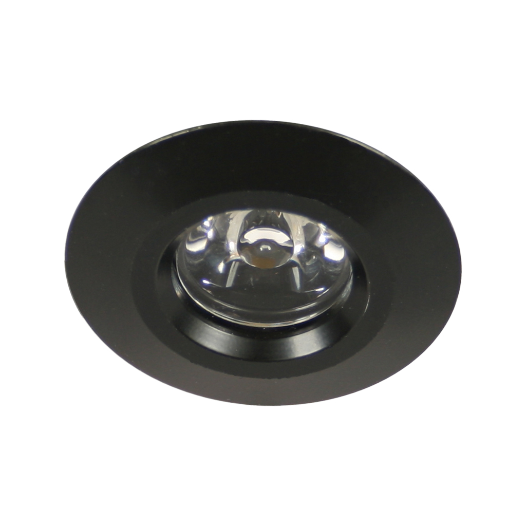 Recessed Downlight MOK Black(Sandy) 3W 3000Κ 25° IP44 CRI>90,250-600mA,3-5VDC(without driver)