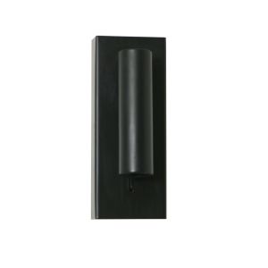 Επίτοιχο Φωτιστικό Tekio 3W 3000K 25° Μαύρο(Sandy)CRI90 Με Usb 10W & Διακόπτη h16.5w6.5d3cm 230V