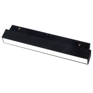 Γραμμικό Φωτιστικό Flexa 1 Μαύρο 10W CCT3 3000-4000-5000K 120° CRI>90 (2 Groups) l30d2.2h2.5cm,48V
